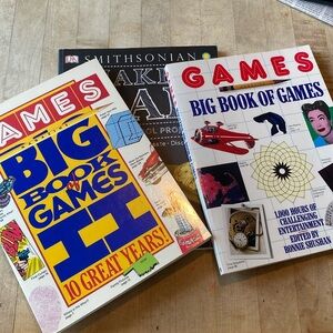 NEW Puzzle & Invention Books